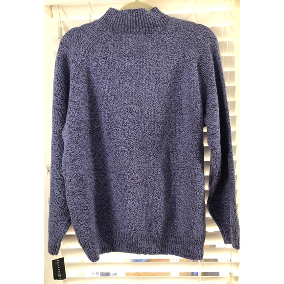 Karen Scott Purple Cable-Knit Sweater - Picture 2 of 6